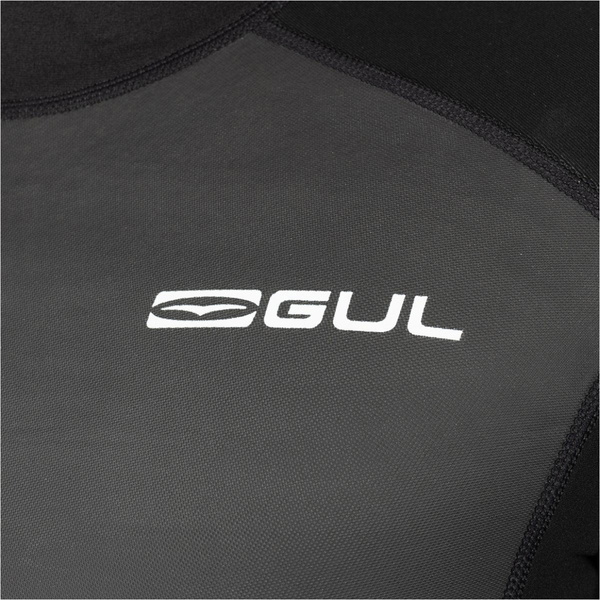 2026 Gul Mens Response 3/2mm Flatlock Back Zip Wetsuit RE1321-C1 - Black